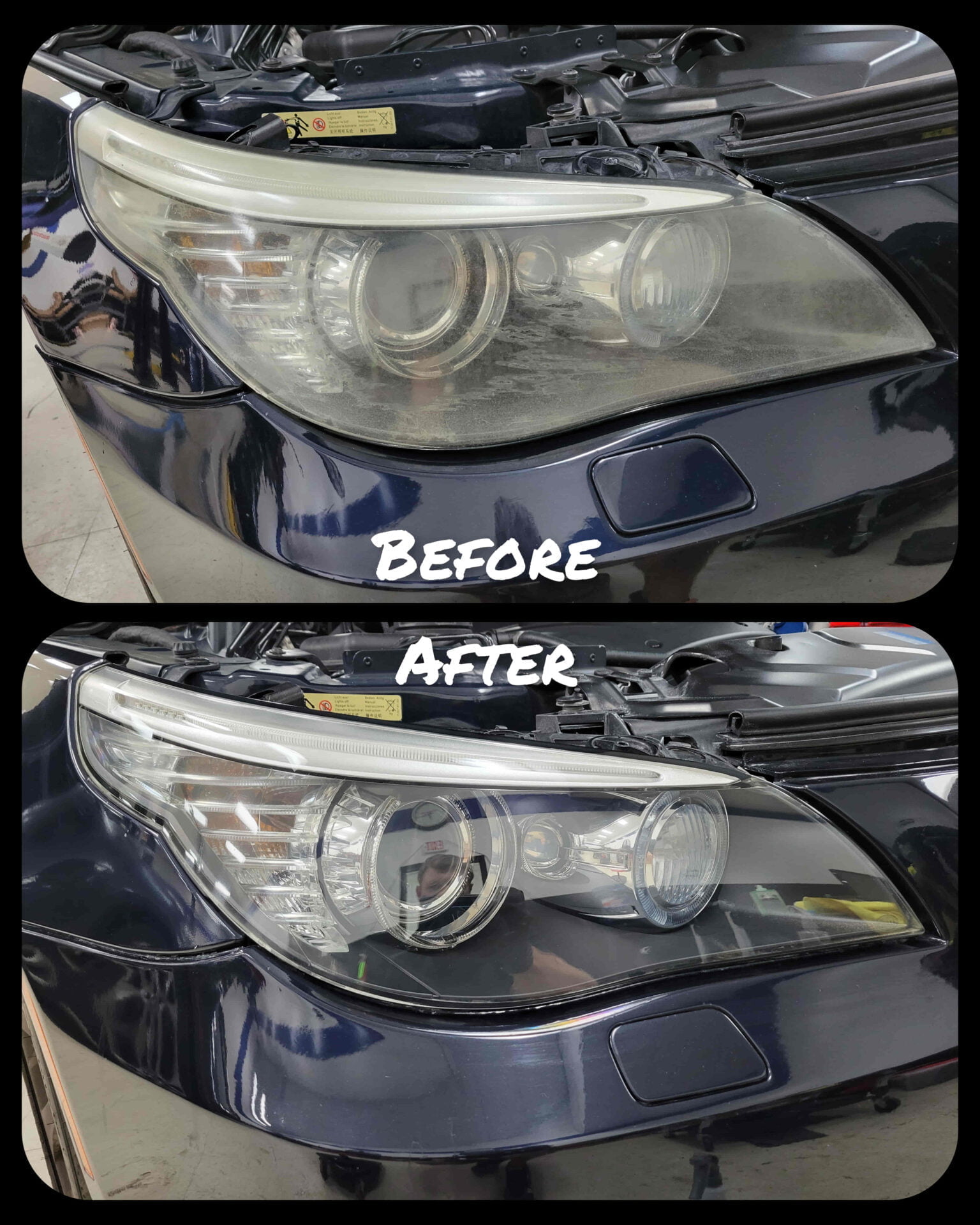 shineworks detailing studio - HEADLIGHT RESTORATION 3