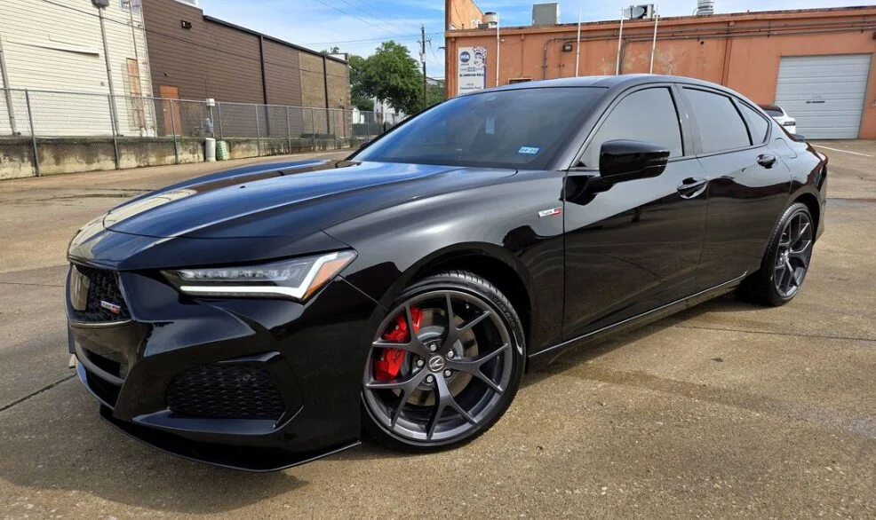 2024 Acura TLX Type S Painted in Majestic Black Pearl.